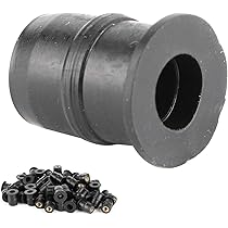 M5 Gummimuttern 100 Stück - Motorrad Windschutzscheiben Befestigung