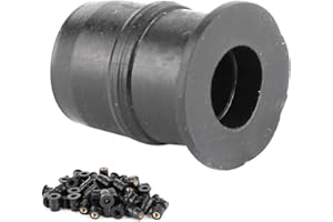 AQXREIGHT 50 Ps M5 Gommini Moto Parabrezza, Dadi Gomma Cupolino