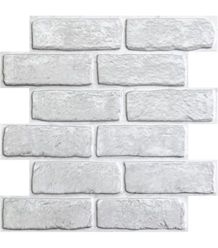 Pannelli Murali 3D Autoadesivi Effetto Pietra, 20 Pezzi 77x70 Cm, Impermeabili - Per Camera, Bagno, Soggiorno