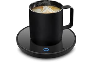 Azyh Smart Candle & Cup Warmer con spegnimento automatico, riscalda in modo sicuro caffè, cacao, latte, candele, cibo, per casa, ufficio e regalo