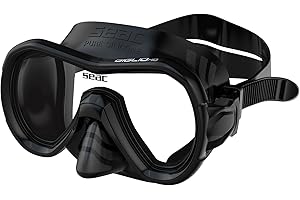 SEAC Giglio, Masque de Plongée et Snorkeling Adulte Mono-verre