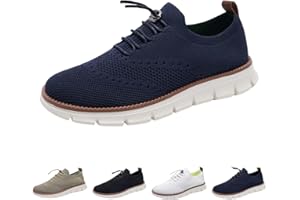 riou Zapatos Wearbreeze for Hombre, Zapatos Ortopédicos Urbanos Ultra Cómodos, Breeze Urban Zapatos Hombre, Zapatos Casuales de Malla Transpirable for Caminar