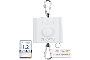 Lottili Federwiegen Motor | lautlos & selbstlernend | mit Timer & Dauermodus | fein einstellbare Schwingung | ab 3 kg | Made in Germany