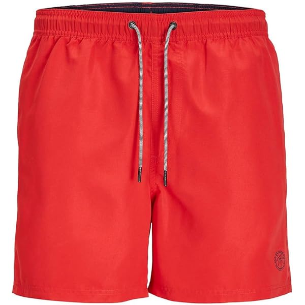 Ladeheid Men's Swimming Shorts LA40-128 - Quick-Dry, Mesh Lined, With Pockets & Secure Velcro Back Pocket