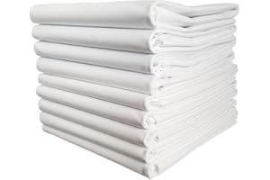 TM Maxx Tischtuch Betttuch Bettlaken Haushaltstuch Sommerdecke Laken in Hotelqualität ⁕ 150g/m² (4) ⁕ 7 Größen ⁕ gesäumt an 4 Seiten ⁕ 100% Baumwolle ⁕ ohne Gummizug (260x300cm)