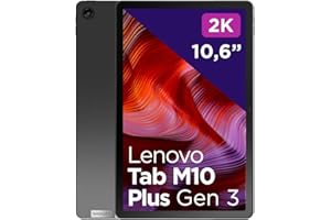 ‎LENOVO Lenovo Tab M10 Plus (3. Gen) Tablet | 10,6" 2K Touch Display | MediaTek Helio G80 | 4GB RAM | 64GB SSD | Android 13 | grau