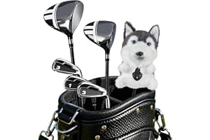Golfklubba för hybrid och trä, gosigt mjukt med sött djurmotiv, lämplig för män och kvinnor
