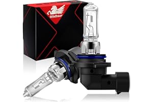 WinPower HB3 9005 60W Headlight Halogen Bulbs 3000K Yellow Super Bright 12V Car Fog Light Lamps, 2 Pieces