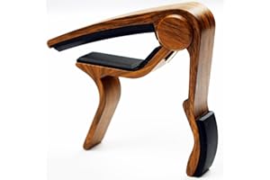 Junlego Guitar Capo for Acoustic and Electric Guitar, Ukulele With Rosewood