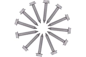 AIB2C Clutch Cover Screws, 12 Pcs, Stainless Steel, Compatible with Polaris General, Ranger 1000 500 570, RZR