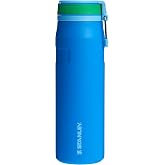 Stanley 1913 IceFlow Bottle Twist Flip 0.71L - Azure | 17 Hours Cold - Ice Cream 4 Days - Dishwasher Safe - Stainless Steel W