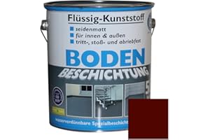 DYNAMIC24 Plastica liquida da 5 l, rivestimento per pavimenti, 50 m², rivestimento per cemento, colore del calcestruzzo