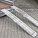 Produktbild 2 x Torrex Auffahrrampe Motorradrampe klappbar Antirutsch ALU 680kg