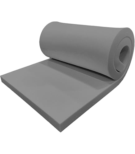 GoTo Foam Upholstery Cushion - 2"H X 22"W X 30"L, 44ILD Firm, Made In USA - View #7