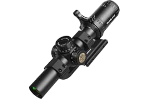 WestHunter Optics HD 1.2-6x24 IR FFP Precisión Miras Telescópicas, Exclusivo para Competiciones Deportivas de Corta Distancia| Picatinny Kit A
