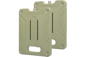 TOURIT Sac de Glace Longue durée Cubes de Glace réutilisables adaptés aux Sacs isothermes Sacs à Lunch recongelables adaptés au Camping Plage pêche