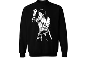 FLIP Felpa girocollo per bambini Michael Jackson King of Pop Icon, per bambini