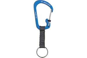 Nite Ize Breloczek do kluczy SlideLock - aluminiowy brelok do kluczy SlideLock - aluminium - niebieski, N/A