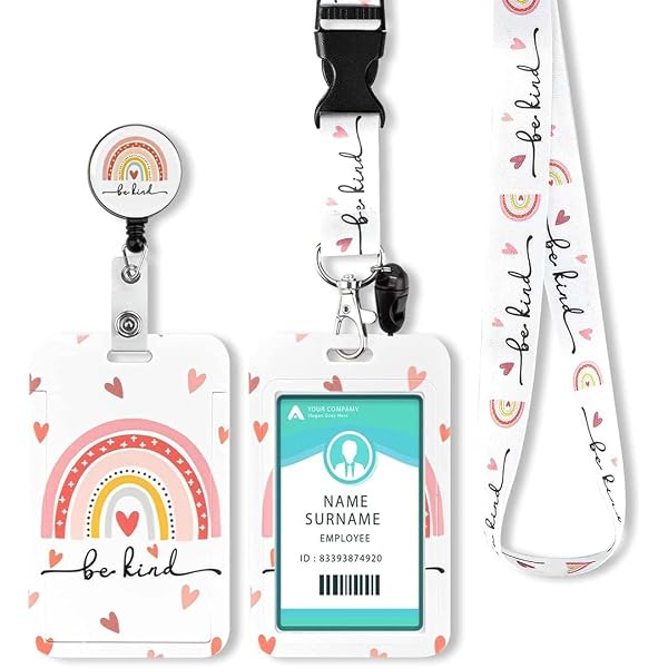 Lanière Paracorde Vicloon - Porte Badge/Cartes/Clés | 55cm, Résistance 550 Livres | Pour Outdoor/Survie