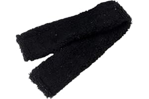 Y-H Hy Fur Fabric Girth Sleeve, Black