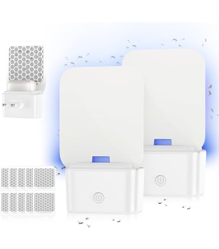 Mineup 4 Stuks Elektrische Muggenlamp – UV-licht Insectenverdelger Voor Binnen – Steekbaar In Stopcontact – Stille Werking – Veilig Voor Kinderen En Huisdieren