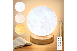 HILOSHINE Lámpara de luz diurna de Hilshine sin UV, 10000 lux, lámpara de terapia de luz con 3 temperaturas de color, brillo ajustable, tamaño compacto, lámpara solar natural para el hogar/la oficina