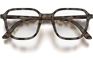 LONDON MOLE® Hollywood lunettes de lecture | Lecteurs de forme carrée cool | Homme Femme Unisexe | Charnières à ressort