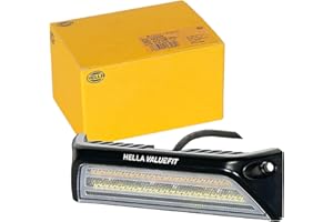 HELLA VALUEFIT LED Oświetlenie pomocnicze SMS2000-12V / 24V - Oprawa - Oświetlenie najbliższego otoczenia - Kolor światła: biały/żółty - Przewodu: 500[mm] - 1GB 357 098-011