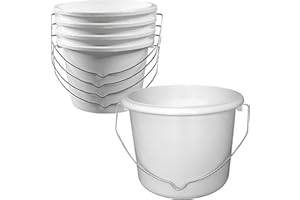 KetoPlastics Paint Kettle 1.0 Litre Plastic (MADE IN UK) Pack Of 5