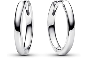 Pandora Moments Pendientes de aro de plata de ley