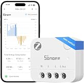 SONOFF MINI-ZB1GP, MINI PM, Zigbee 3.0, Medidor de energ&iacute;a inteligente, Se requiere hub Zigbee, Se requiere neutro, Medici&oacute;n