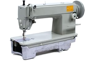 YYANLAK Leder NäHmaschine, 29kg Industrielle NäHmaschine Dicke Material Leder NäHmaschine, 3000s.P.M HöChstgeschwindigkeit, Zum Leder Jeans NäHen Aller Arten Von Stoffen