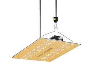 Senelux Latest SE-1000 LED Grow Light with Samsung LM301B Diodes & Brand Driver Dimmable Lights Sunlike Full Spectrum for Hydroponic Indoor Plants