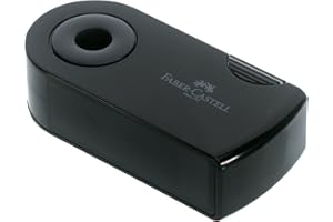 Faber-Castell Sleeve 182700 Taille-Crayon double, noir