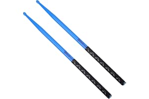 MUSFUNNY Bacchette in nylon 5A per tamburo, Blu