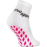 Rainbow Socks - Ragazza Ragazzo Neon Calze Sportive Antiscivolo