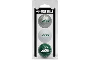 Team Golf NFL Regulation Size Golf Balls, 3 Pack, Full Color Durable Team Imprint
