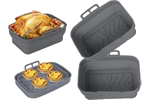 Ninipie Air Fryer - Stampo in silicone per ninja AF400EU/AF300EU Air Fryer, accessorio per friggitrice ad aria calda Ninja Foodi Max Dual Zone