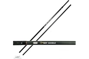NGT FNH-HANDLE-DYN-01 2pc, 6ft Dynamic Carp, Full Carbon Net Handle - Green, One Size
