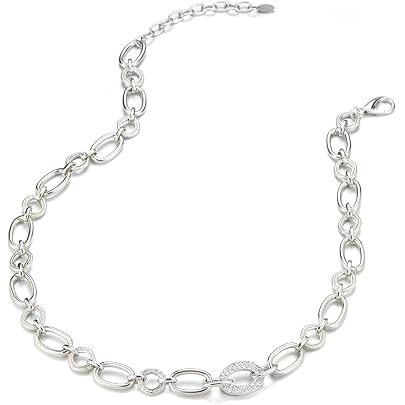 Extra Long Pearl Necklace, Layered Chain Statement Statement