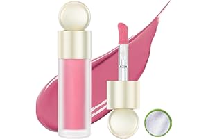 OHSN Blush Liquide Blush Creme Contouring Liquide Blush Stick Cream Blush Maquillage Fards à Joues Liquid Texture Léger Respirante Imperméable Aspect Naturel Longue Durée pour Tous Types de Peaux (F)