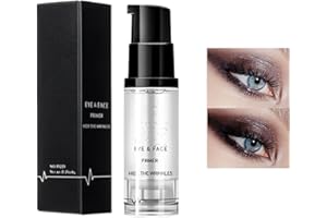 LYNTYAOU Eyeshadow Primer, Eye Primer, Long Lasting Waterproof Pigment Base for Eyeshadow, 24 Hours Smudge-proof Primer Cream, Hide Wrinkles Transparent Eye Makeup Primer