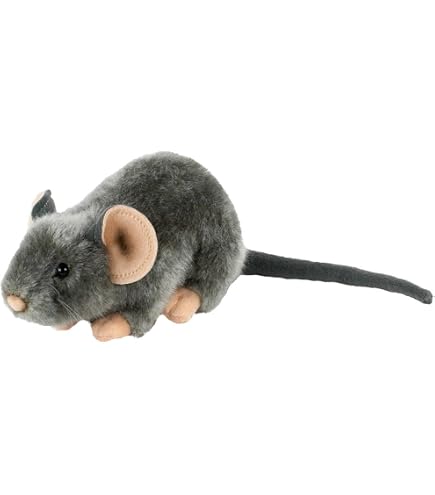 PIA INTERNATIONAL Ratten-Set – 12 Stück, Ca. 10 Cm, Aus Hartgummi, Spieltiere Für Kinder