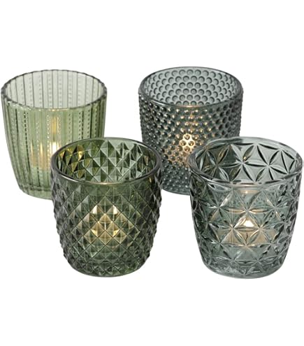 20 Photophores En Bois Naturel - Bougeoirs Votifs Pour Décoration De Table, Mariage, Ambiance Chaleureuse