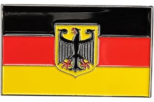 Gudeke Pin Anstecker Flagge Fahne Deutschland Staatsflagge Adler Herren Brosche