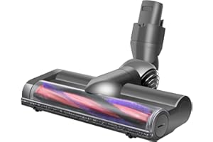 LCJM Tête de Brosse pour Dyson V6 DC58 DC59 DC62 DC72 D74 SV04 SV06 SV09, Brosse électrique pour Dyson V6 DC58 DC59 DC62 DC72 DC74, Accessoire Tete Aspirateur pour Dyson V6, pour Sols Durs et Moquettes
