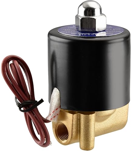 Électrovanne En Laiton Heschen 2W-160-15K | Filetage PT1/2'', Tension DC 12V | Eau à Action Directe, Normalement Ouverte | Pour Systèmes De Fluides