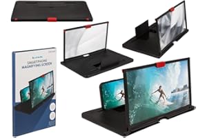 OUT OF THE BLUE Loupe en Plastique pour Smartphone Noir 26 x 17 cm