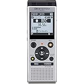 OM SYSTEM WS-882 high quality digital audio recorder with stereo microphone, 6 scene recordings, USB direct, audio filter, 4 GB