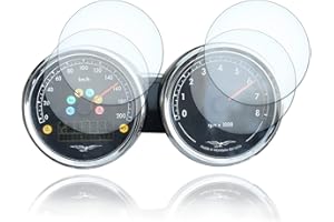 MOTO SCREENIES [2 sztuki] folia ochronna na wyświetlacz Tacho folia ochronna do Moto Guzzi V7 Milano/Special 2 x Ultra Clear